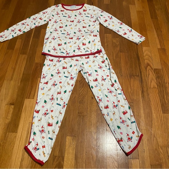 Little English Pima, cotton extra large Christmas pajama, set adorable - Picture 2 of 4
